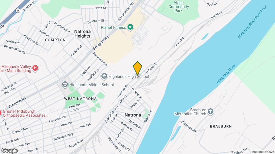 12 Kuntz St, Unit 12 Map and Location Details