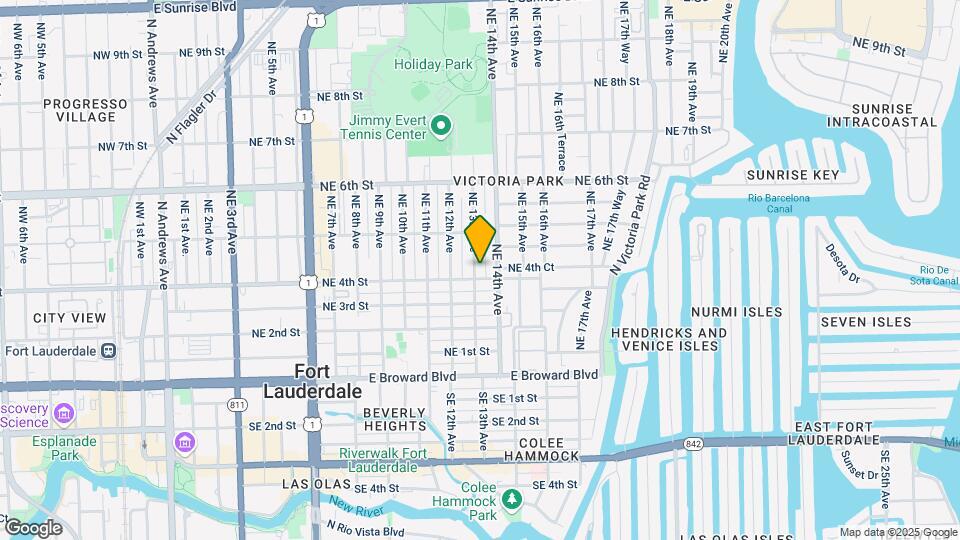 404 NE 13th Ave, Unit 5413 Map and Location Details