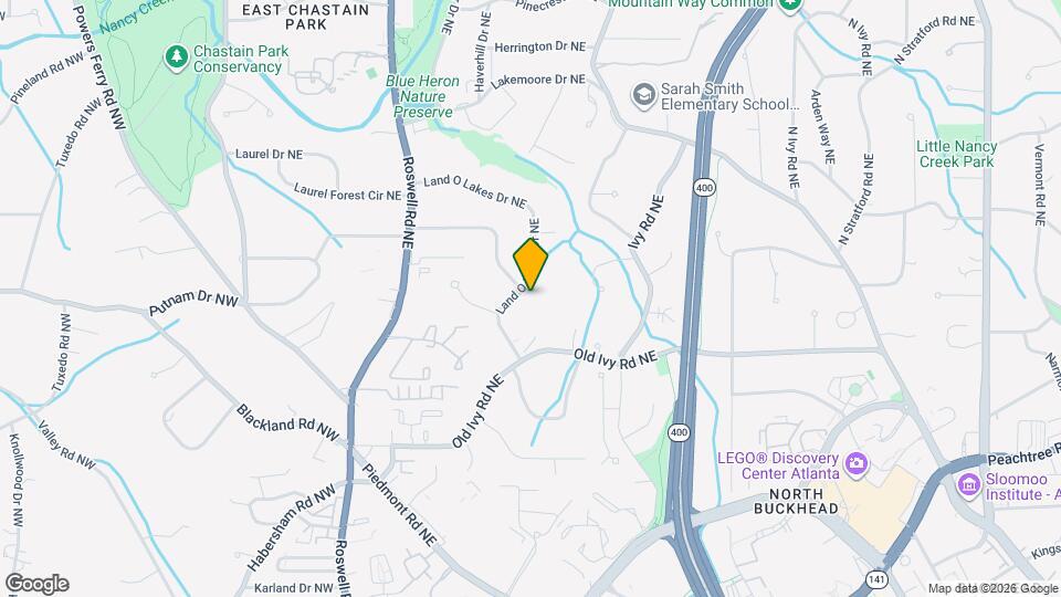 3857 Land O Lakes Dr NE Map and Location Details