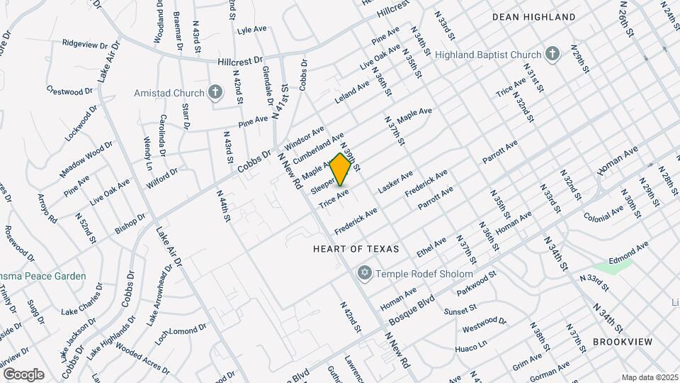 3929 Trice Ave Map and Location Details