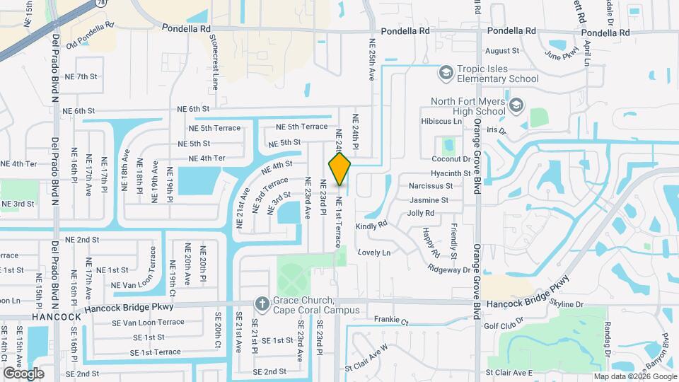 303 NE 24th Ave Map and Location Details