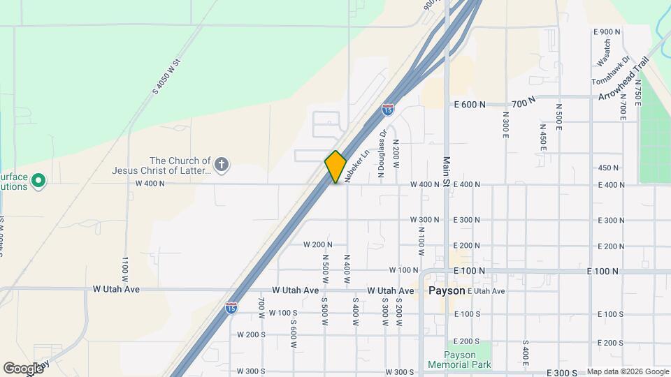 445 W 400 N Map and Location Details