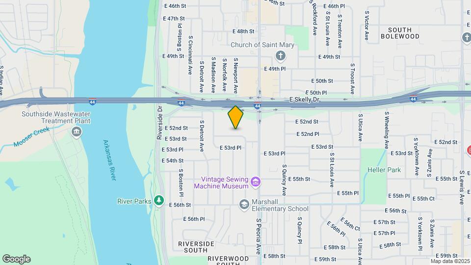 1045 E 53rd St Map and Location Details