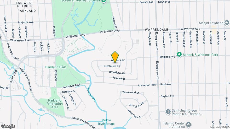 20736 Crestmont Ln Map and Location Details