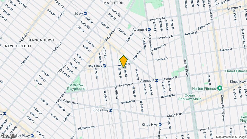 1526 W 4th St Mapa y Detalles de la Ubicación
