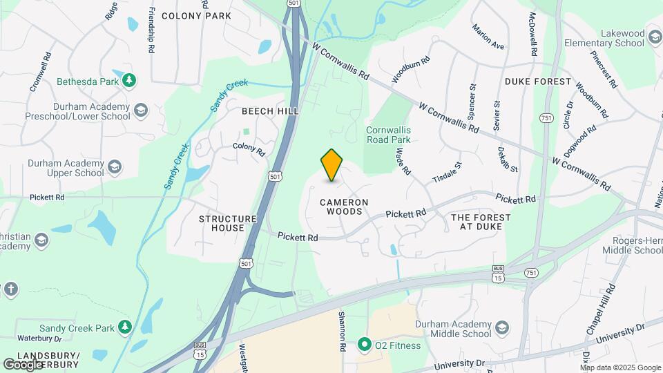 8 Elam Ct, Unit 8A Map and Location Details