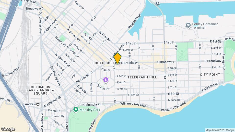 517 E Broadway, Unit 2 Mapa y Detalles de la Ubicación