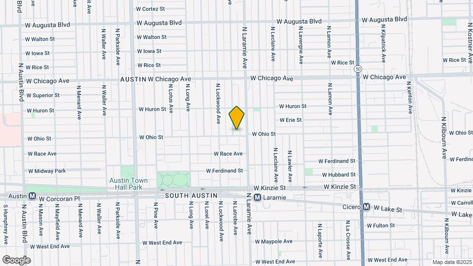 605 N Latrobe Ave Map and Location Details