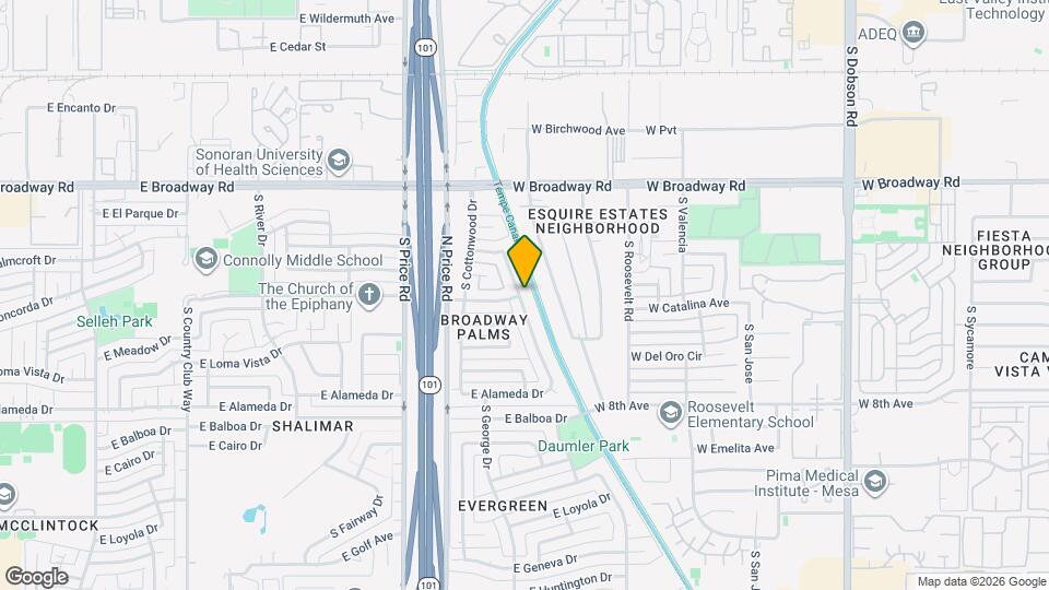 2403 S Evergreen Rd Mapa y Detalles de la Ubicación