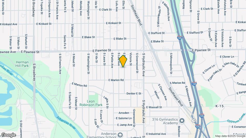 2515 S Ellis Ave Map and Location Details