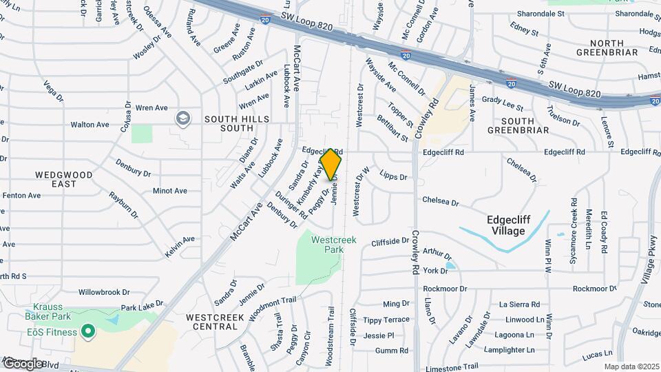 5840 Jennie Dr Mapa y Detalles de la Ubicación