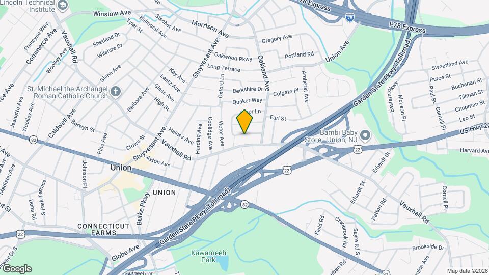 1860 Cider Mill Rd Map and Location Details