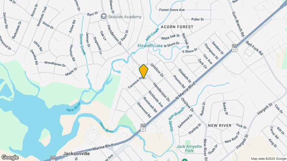 218 Richlands Ave-Unit -1 Map and Location Details