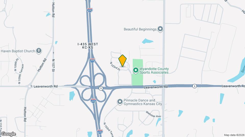 10328 Farrow Ave Map and Location Details