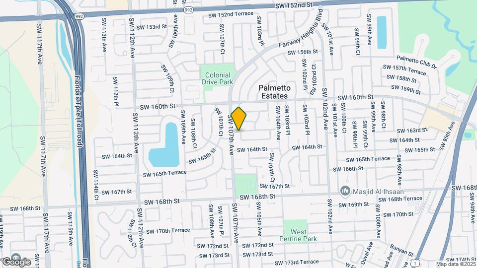 16230 SW 106th Ave Map and Location Details