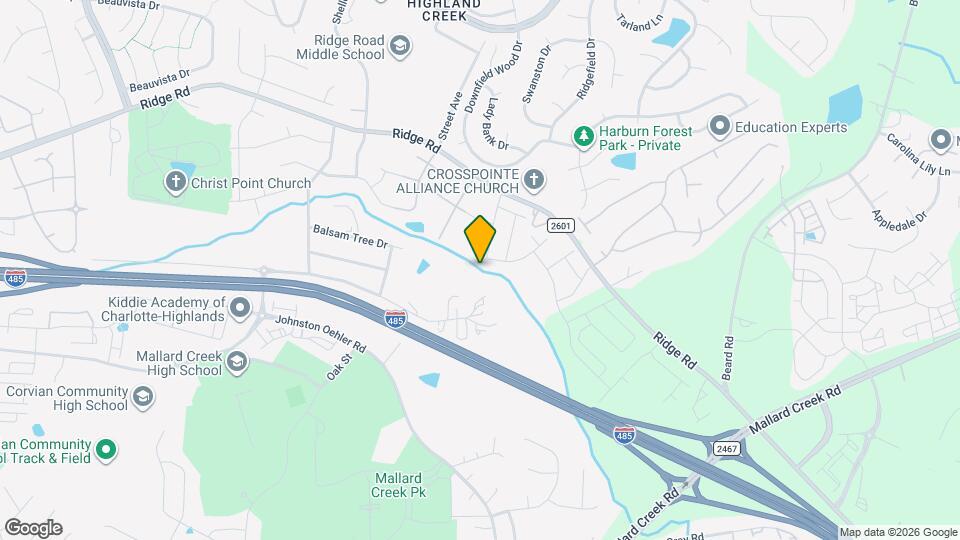 7117 Bentz St Map and Location Details