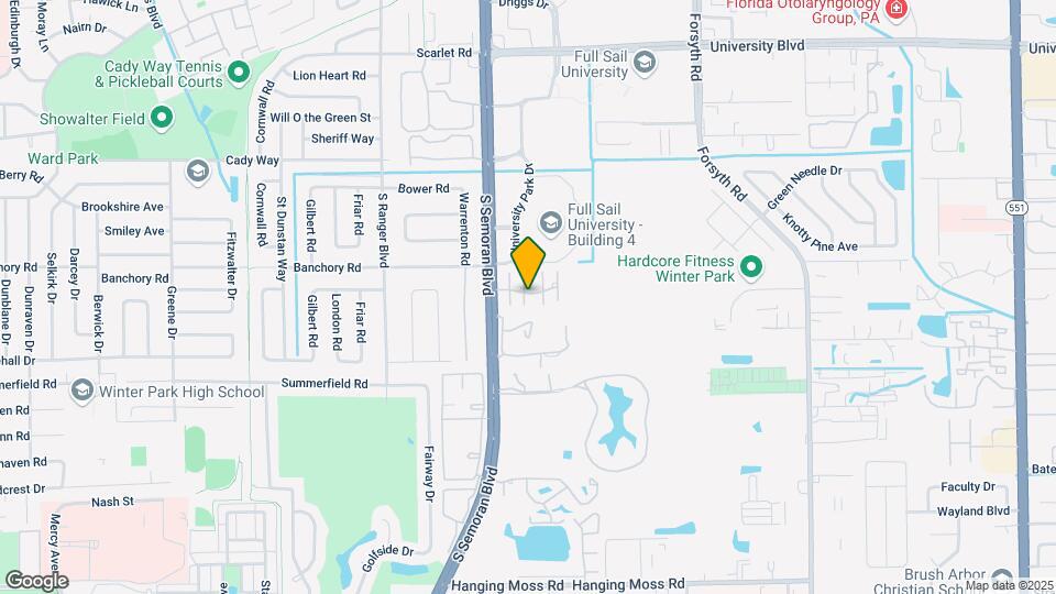 Winter Park Villas Mapa y Detalles de la Ubicación