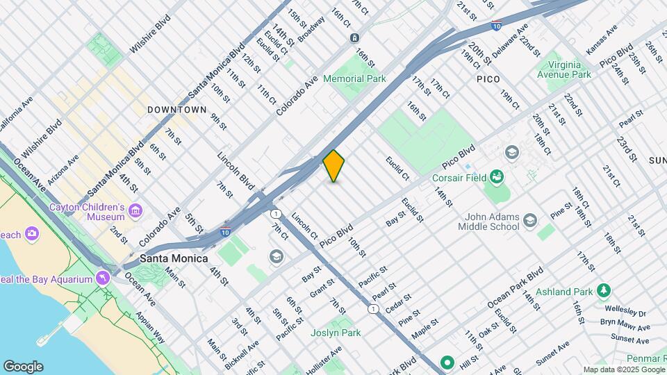 1820 11th St Map and Location Details