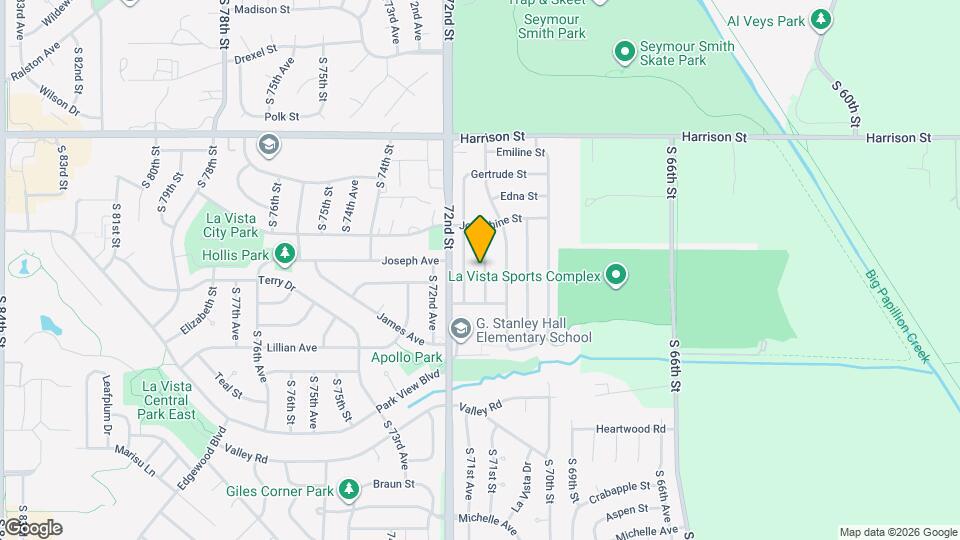 7330 S 71st St Map and Location Details