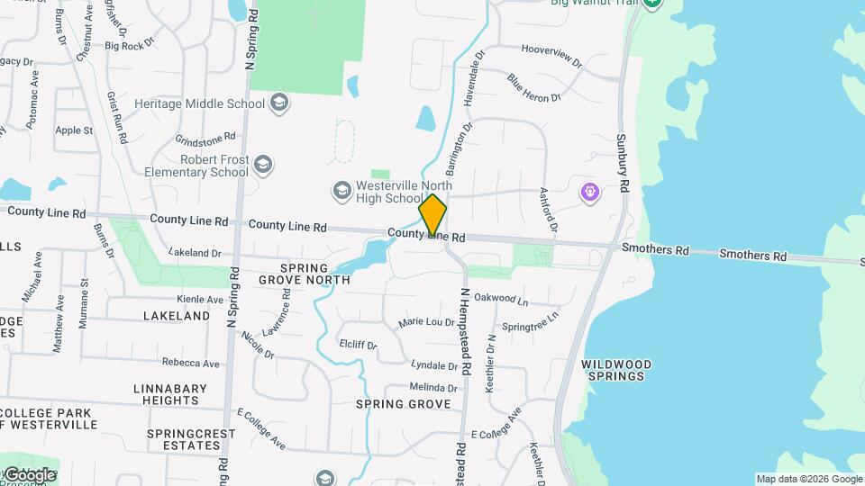 1074 Lakegrove Ct Mapa y Detalles de la Ubicación