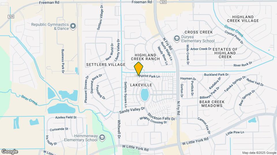 20819 Patriot Park Ln Map and Location Details