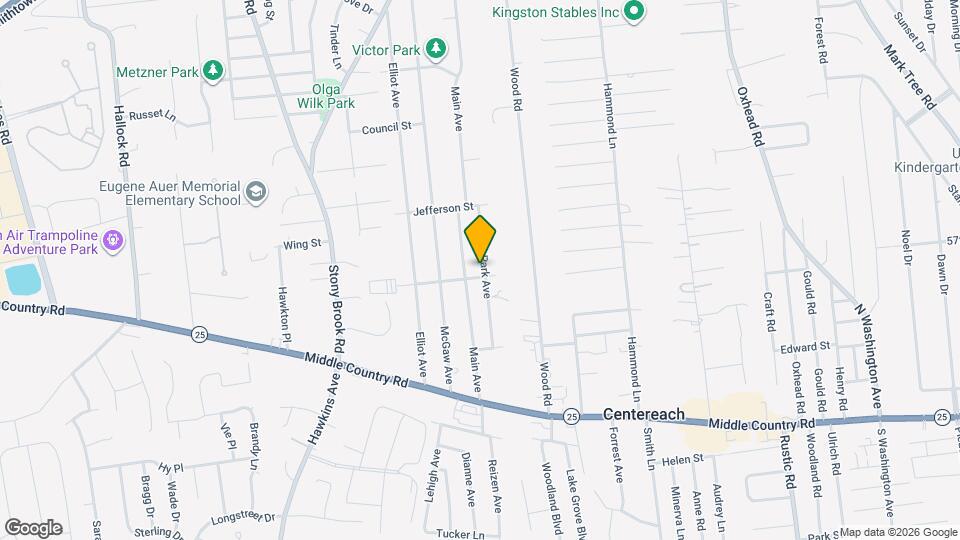 532 Park Ave Map and Location Details