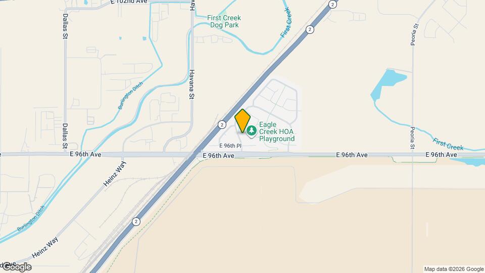 9656 Eagle Creek Pkwy Map and Location Details