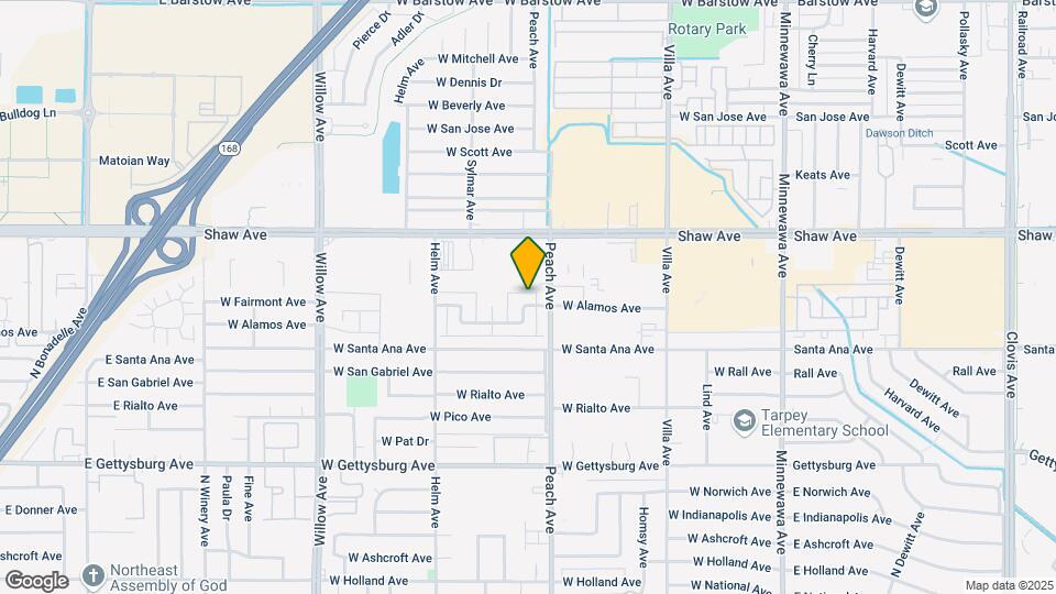 441 W Alamos Ave Map and Location Details