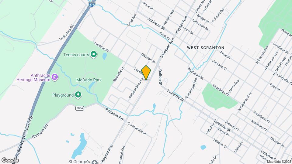 404 S Keyser Ave Map and Location Details