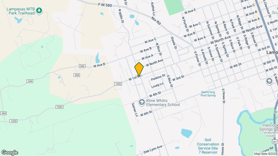 202 S Willis St Map and Location Details