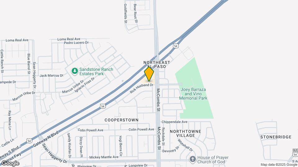 5777 Rick Husband Dr Map and Location Details