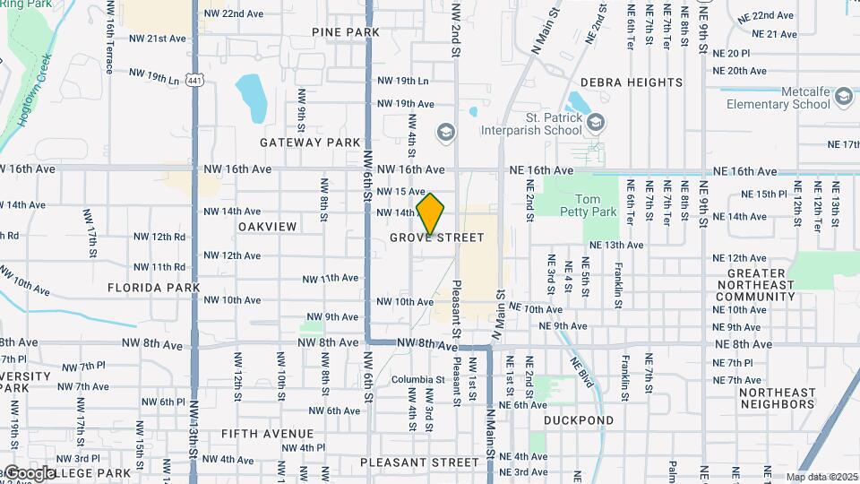 301 NW 13th Ave Map and Location Details