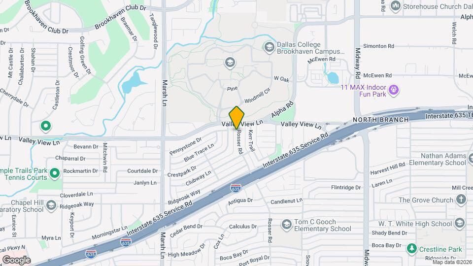 13147 Rosser Rd Map and Location Details