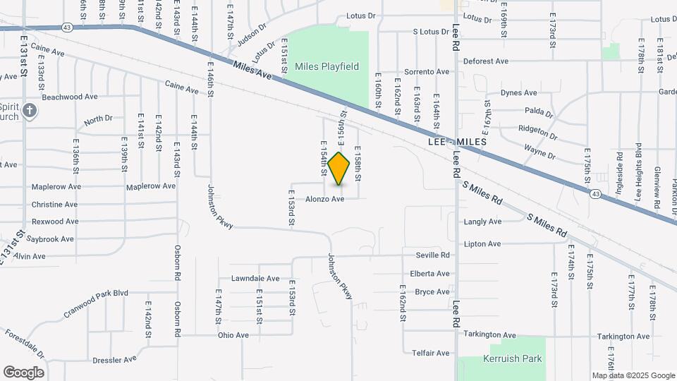 4468 E 156th St Map and Location Details