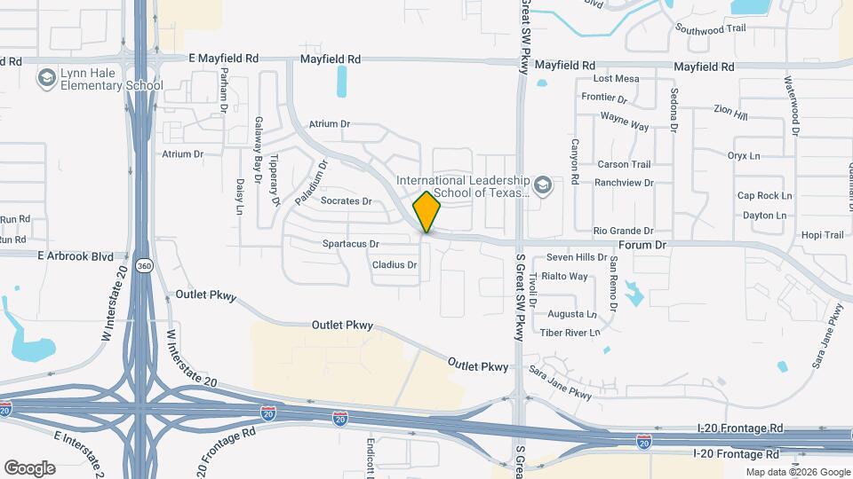 3601 Colosseum Way Map and Location Details