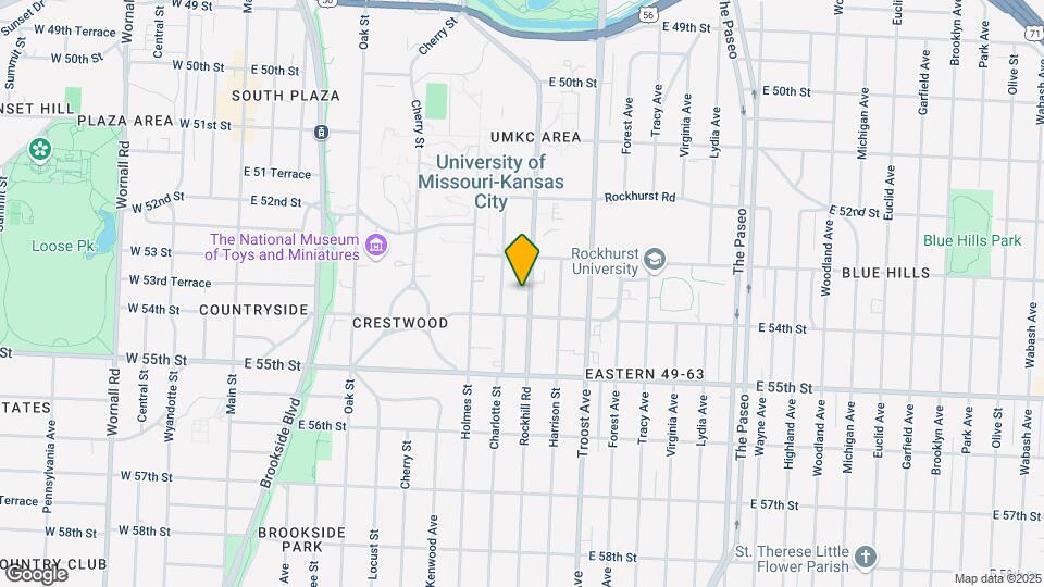 5328 Rockhill Rd Map and Location Details