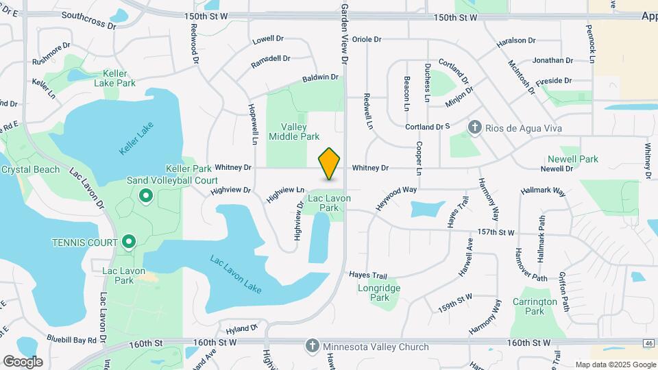 15609 Highview Dr Map and Location Details