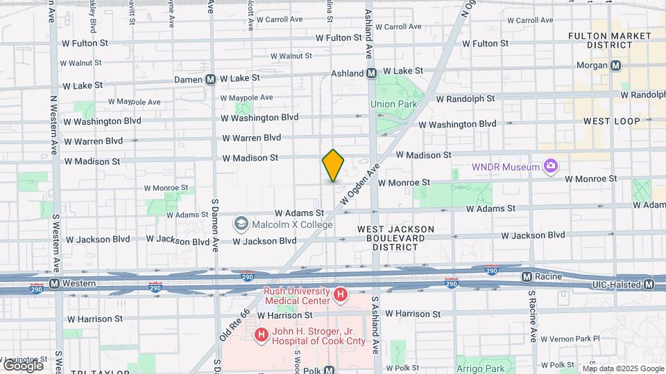 108 S Paulina St Map and Location Details