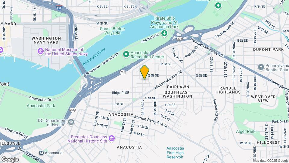 1618 17th St SE Mapa y Detalles de la Ubicación