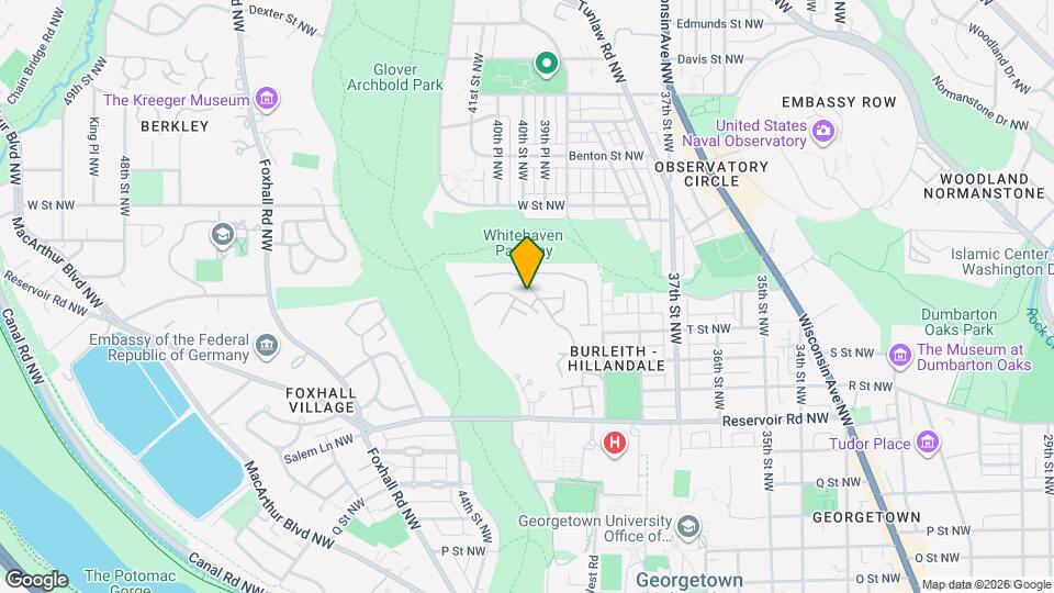 4005 Mansion Dr NW Map and Location Details