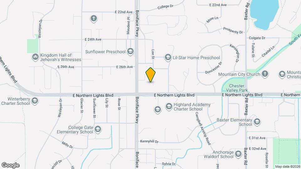 2718 Lee St Map and Location Details