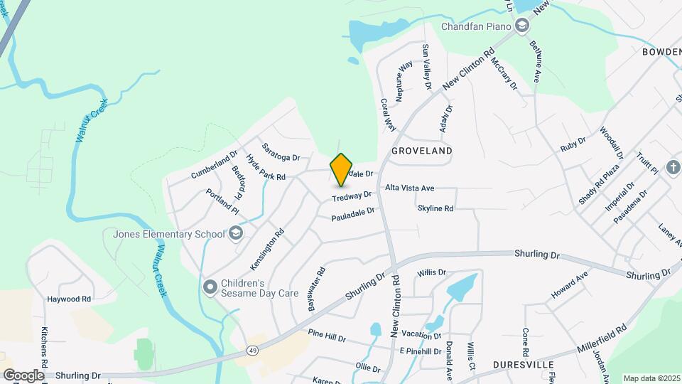 2634 Tredway Dr Map and Location Details