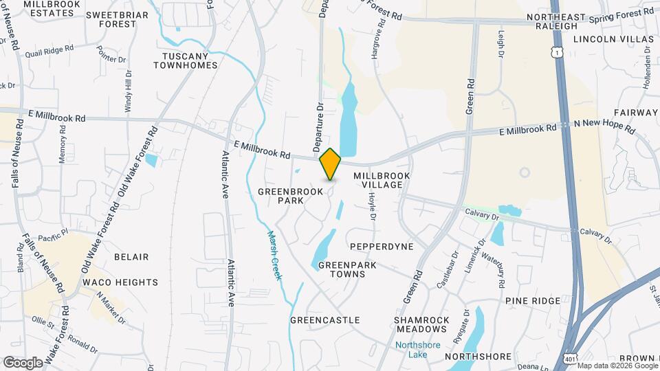 4702 Walden Pond Dr Map and Location Details