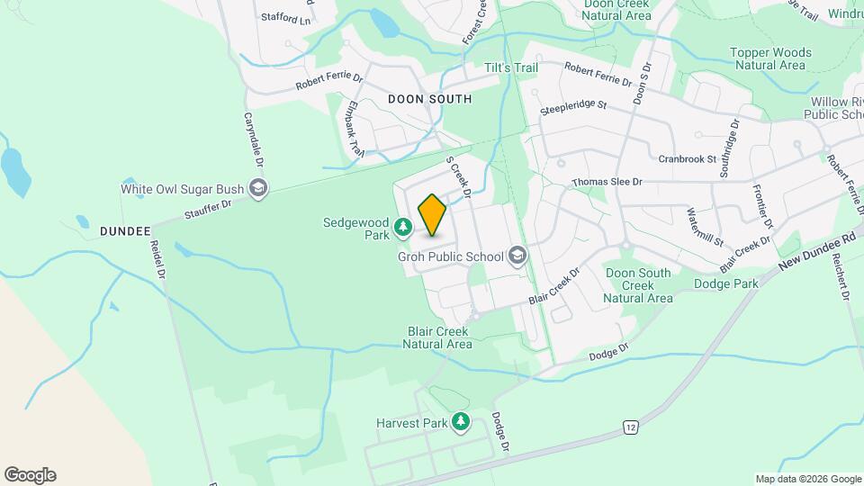 325 Sedgewood St Map and Location Details