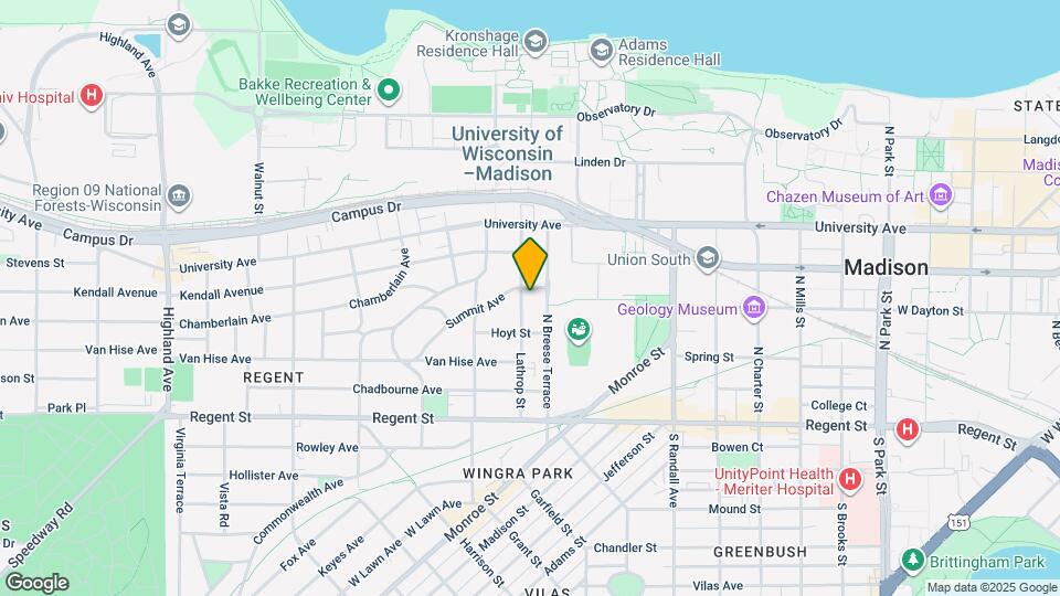 151 Lathrop St Map and Location Details