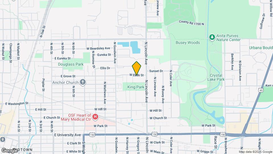 913 W Eads St Map and Location Details