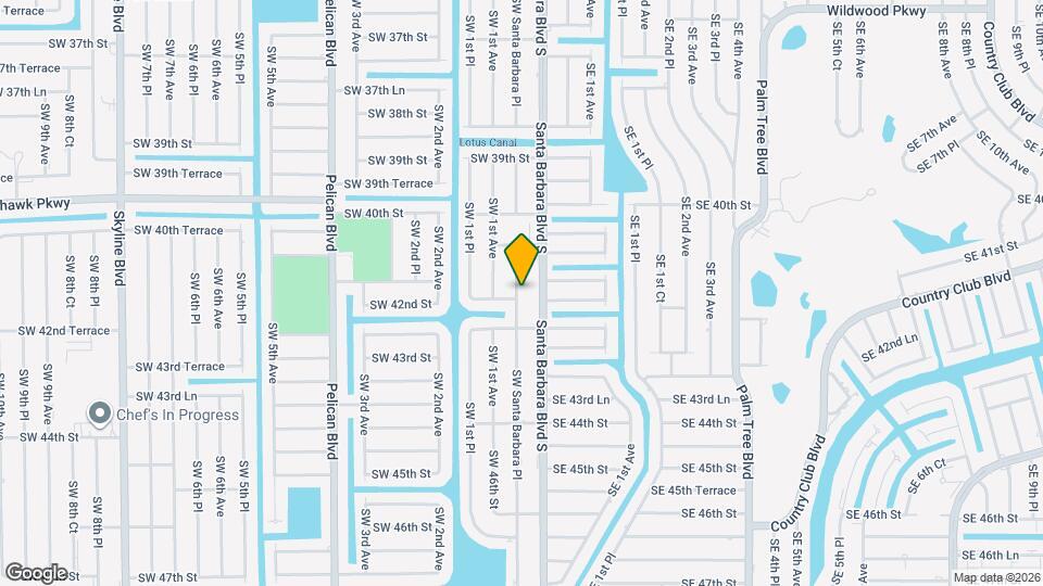 4131 SW Santa Barbara Pl Map and Location Details