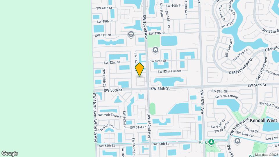16266 SW 54th Terrace Mapa y Detalles de la Ubicación