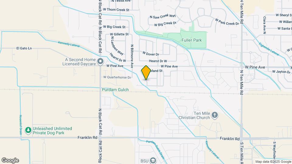 611 N Kayden Way Map and Location Details