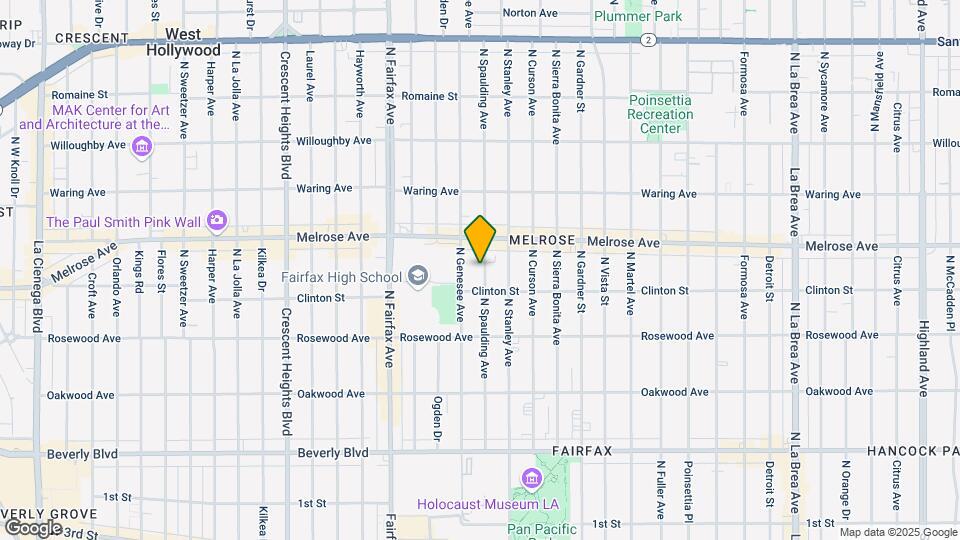 625 N Spaulding Ave, Unit 625 SPAULDING Map and Location Details